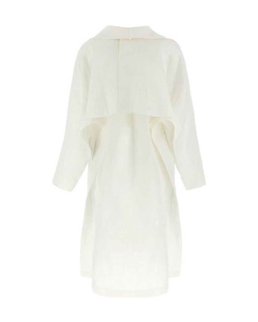Issey Miyake White Hempen Dress