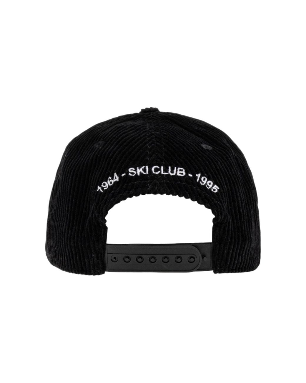 DSquared² Black Winter Games Corduroy Cap for men