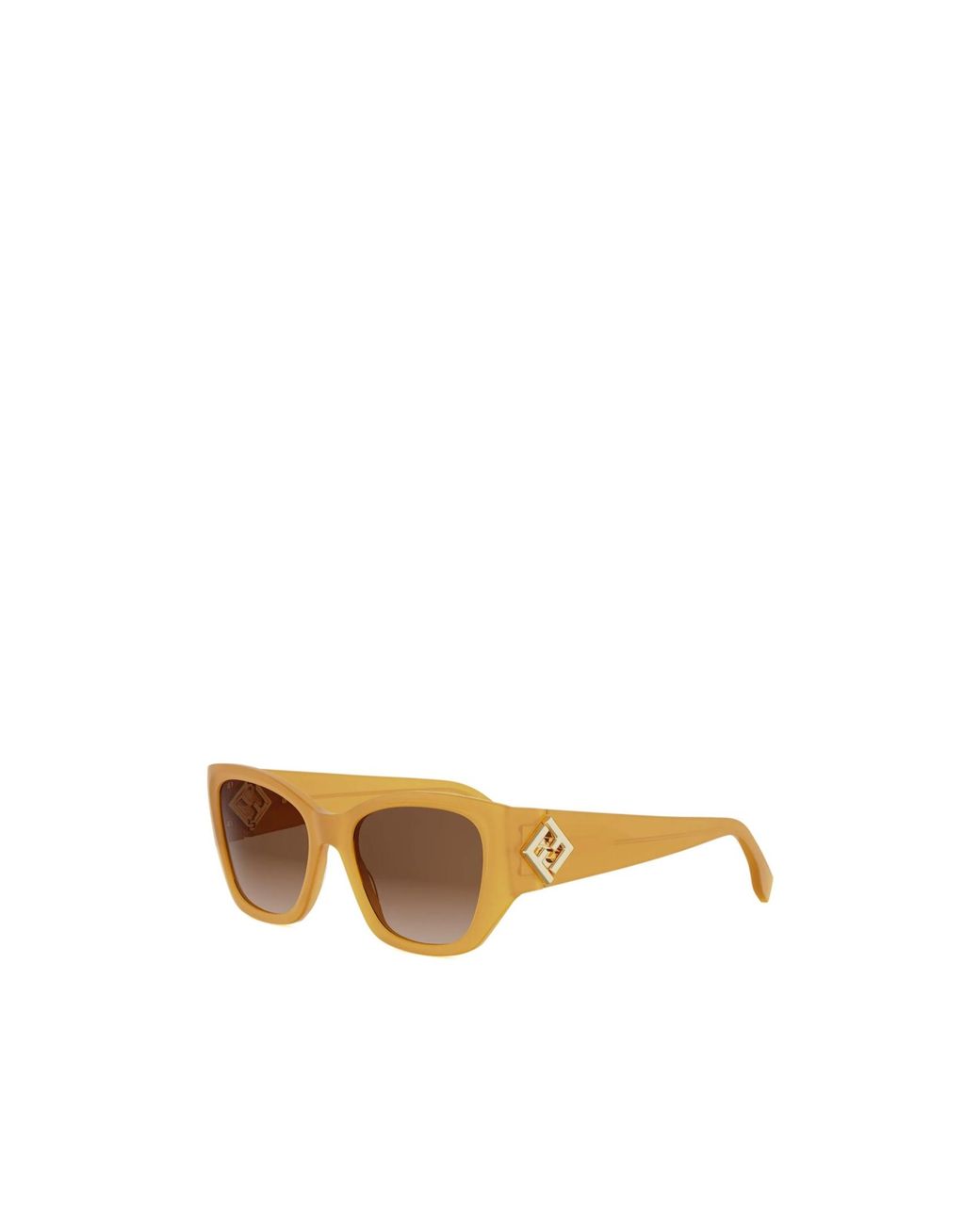 Fendi Multicolor Eyewear Butterfly Frame Sunglasses