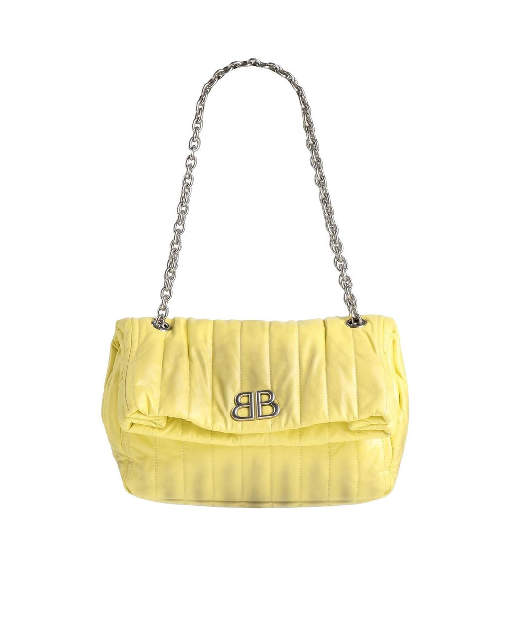 Balenciaga Yellow Solid Colour Shoulder Bags