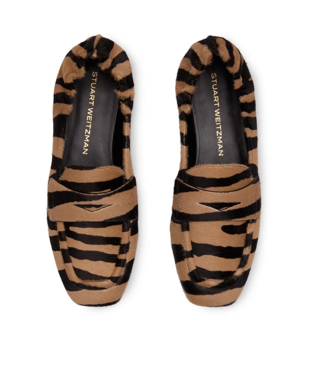 Stuart Weitzman Brown Bryant Loafer