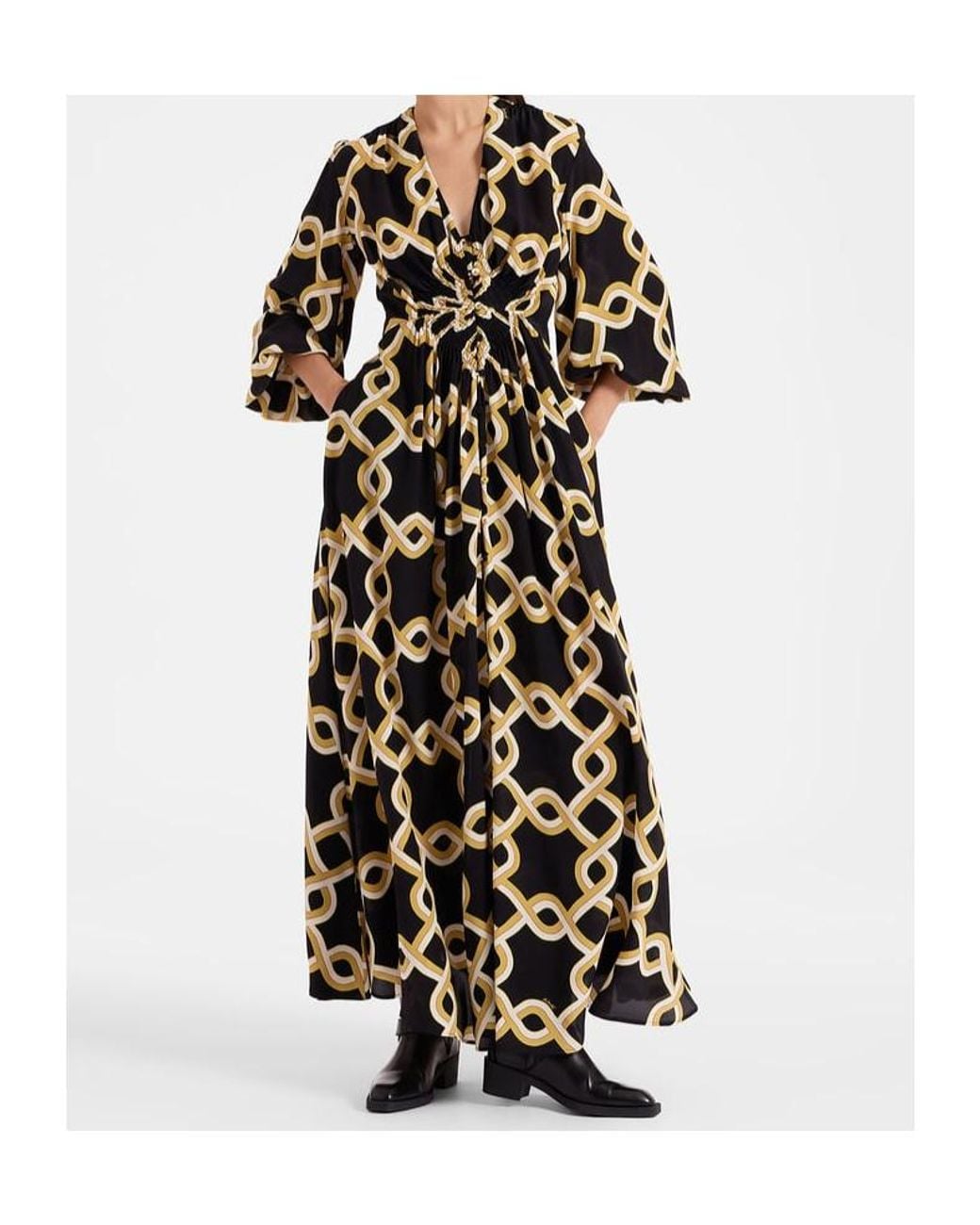 LaDoubleJ Black Long-Sleeved Dress