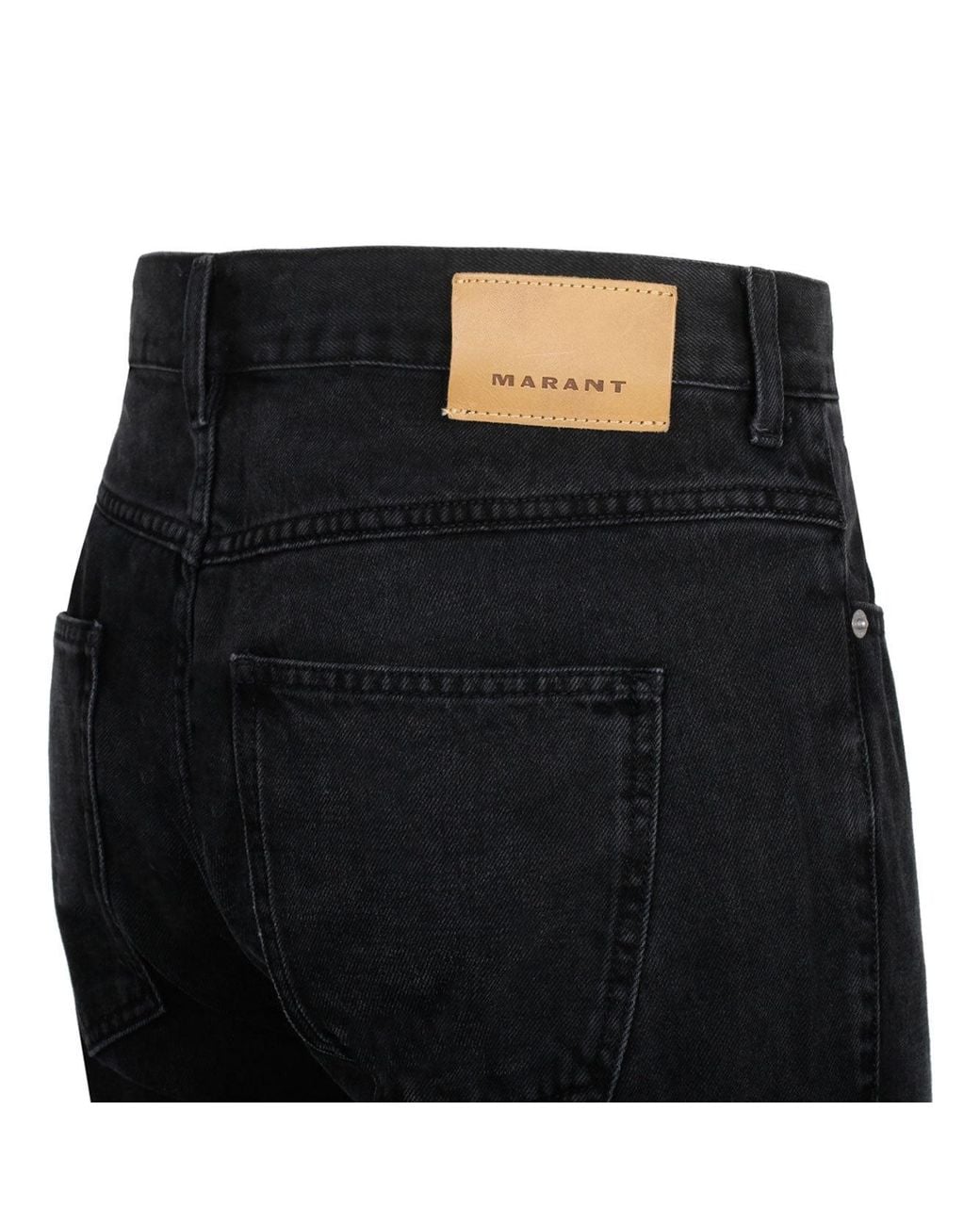 Isabel Marant Black Skinny Cut Jeans for men