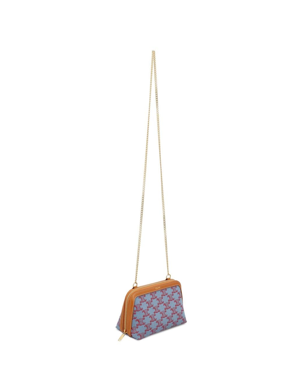 Céline Blue Clutch On Chain