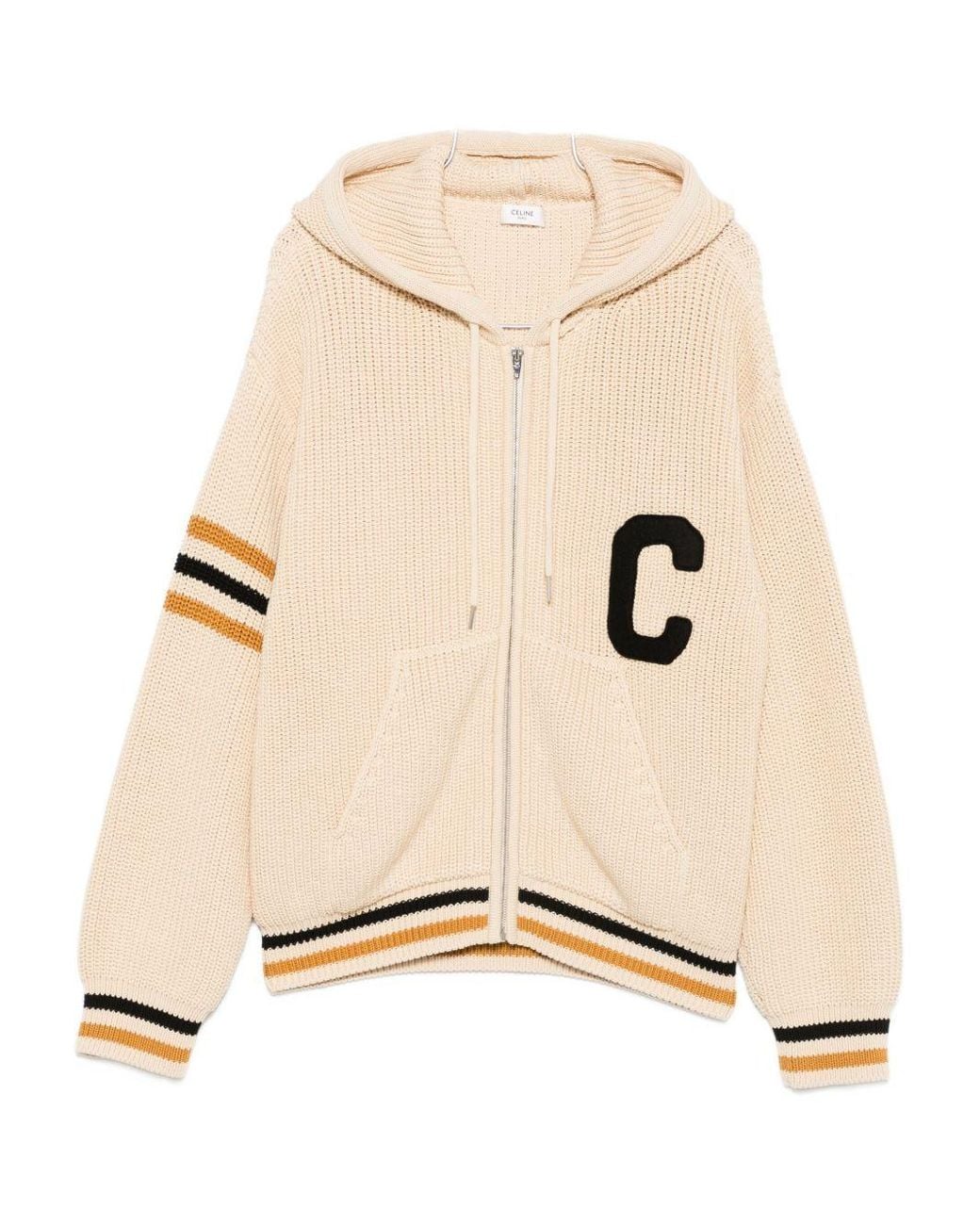 Céline Natural Long-Sleeved Sweater for men