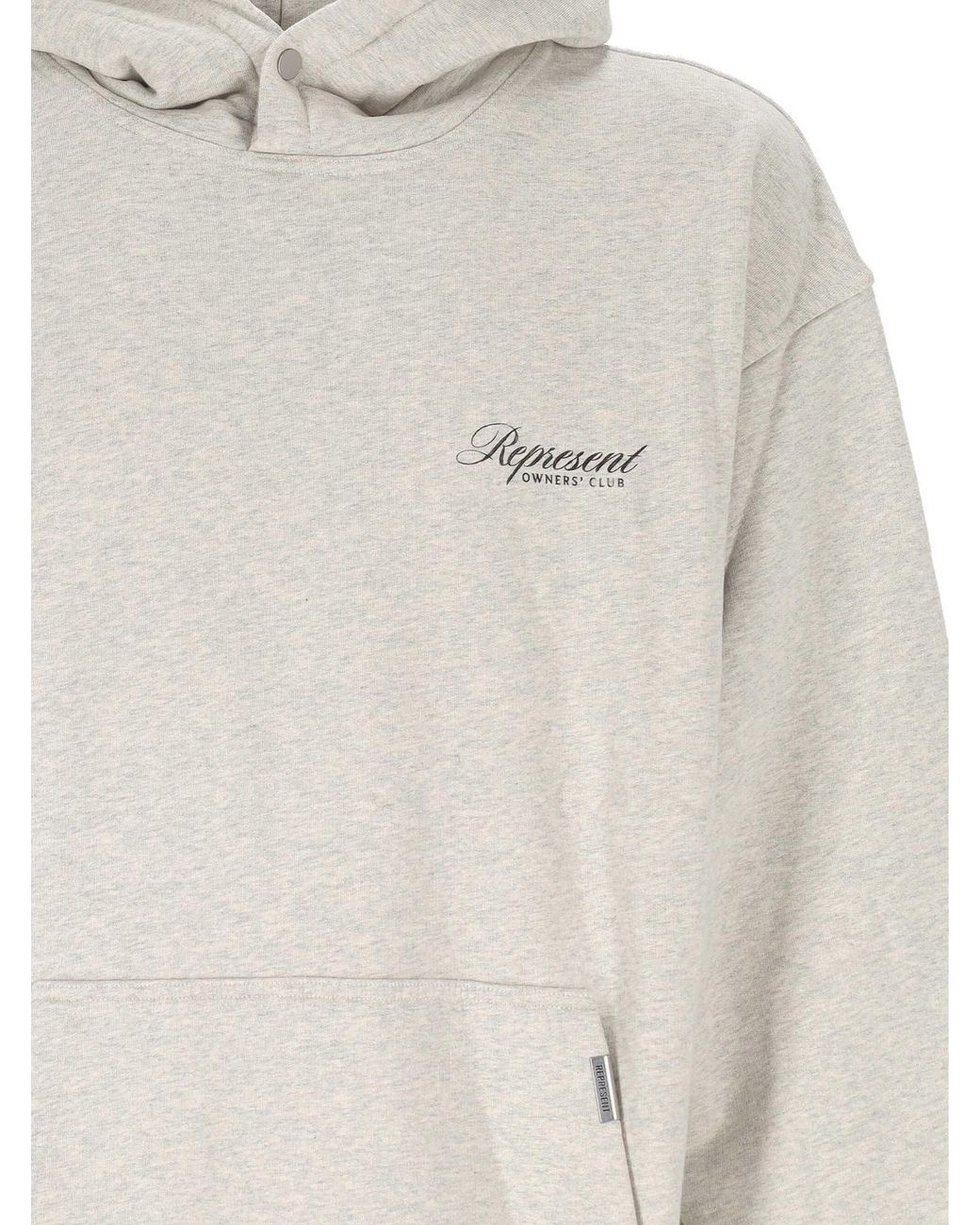 Represent White Owners Club Script Hoodie for men