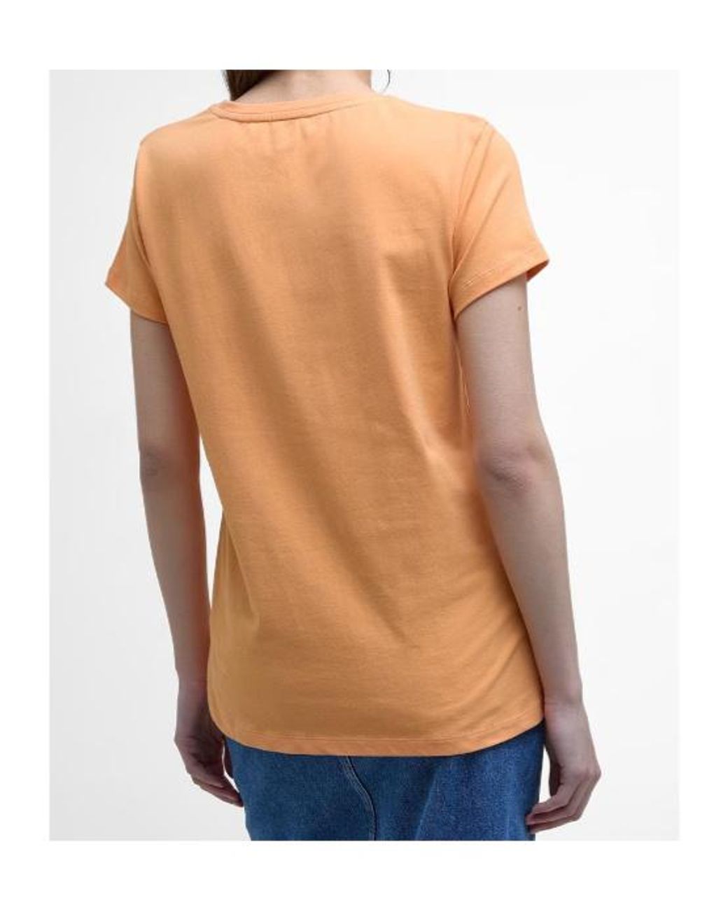Barbour Natural Saltford Logo T-Shirt