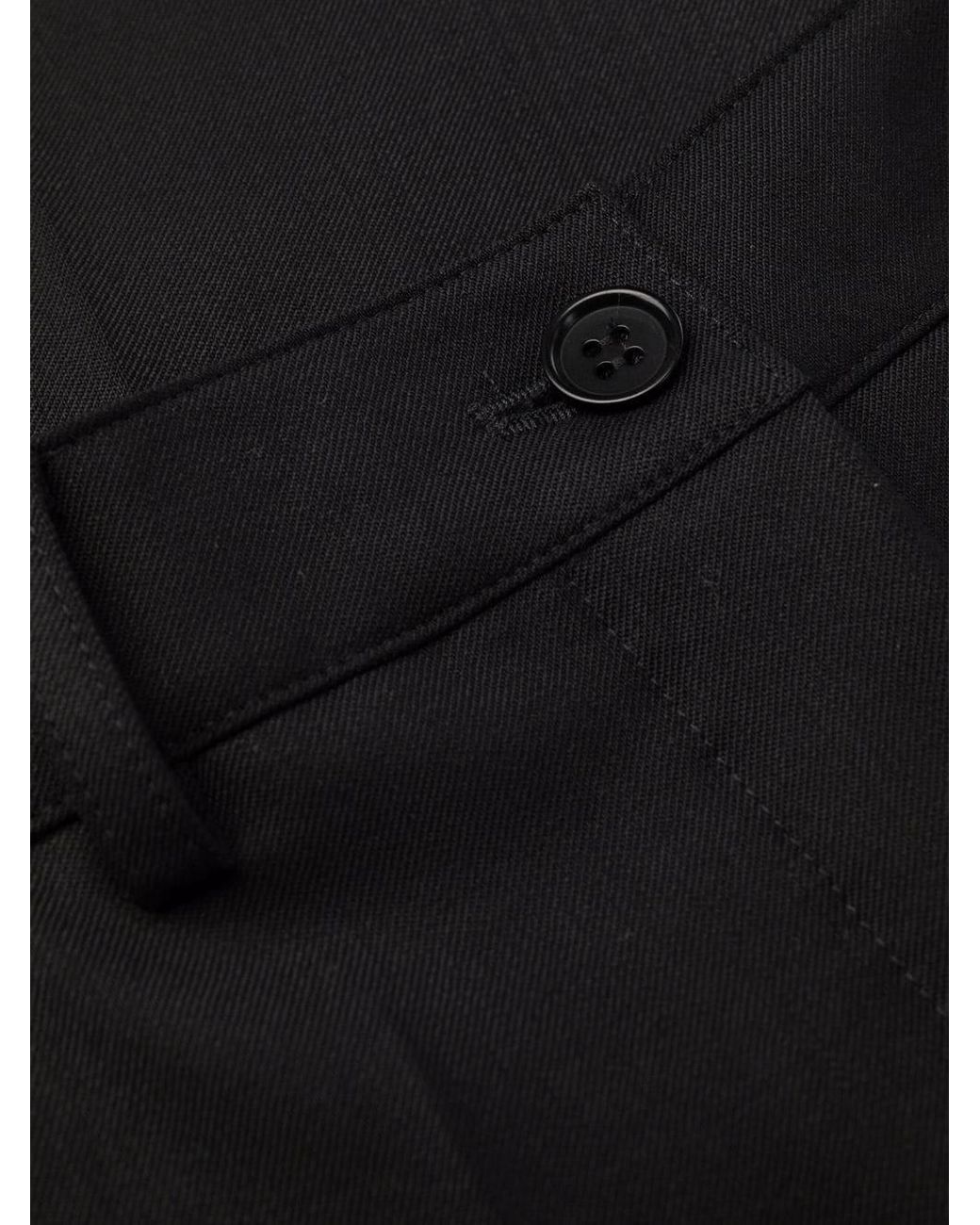 P.A.R.O.S.H. Black P.A.R.O..H. Flared Tailored Pants