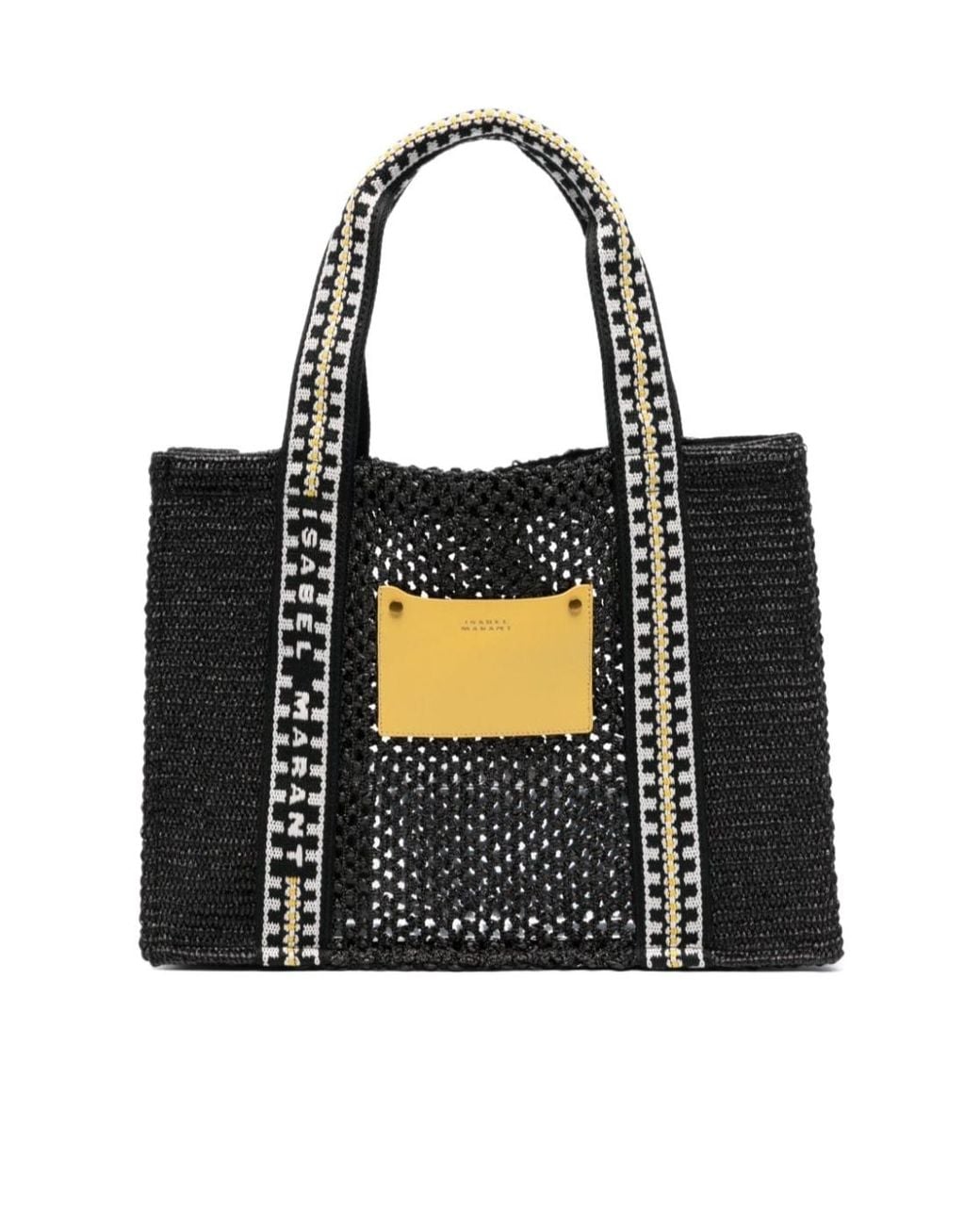 Isabel Marant Black Knitted Handbag