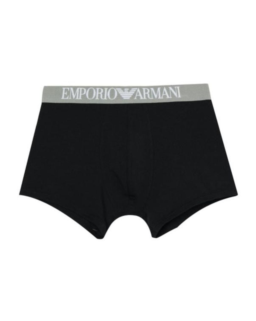 Emporio Armani Black 2-Pack Boxer Briefs for men