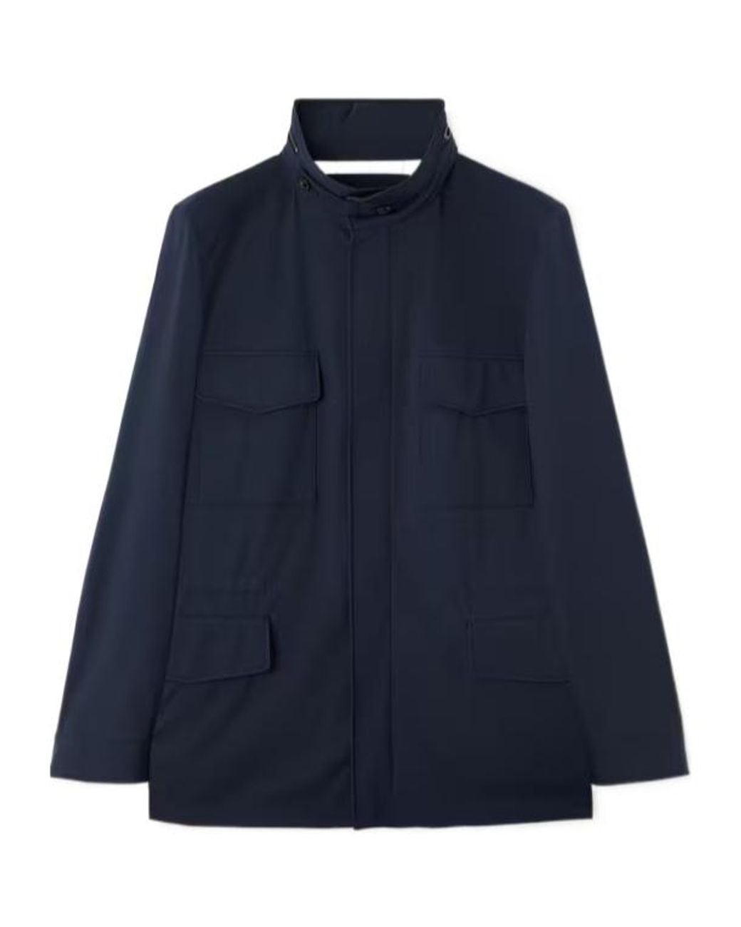 Loro Piana Blue Traveller Field Jacket for men