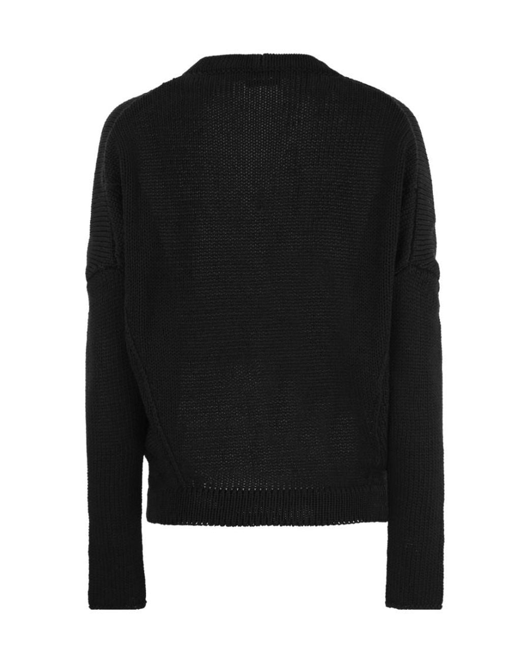 Marni Black Cotton Cardigan For