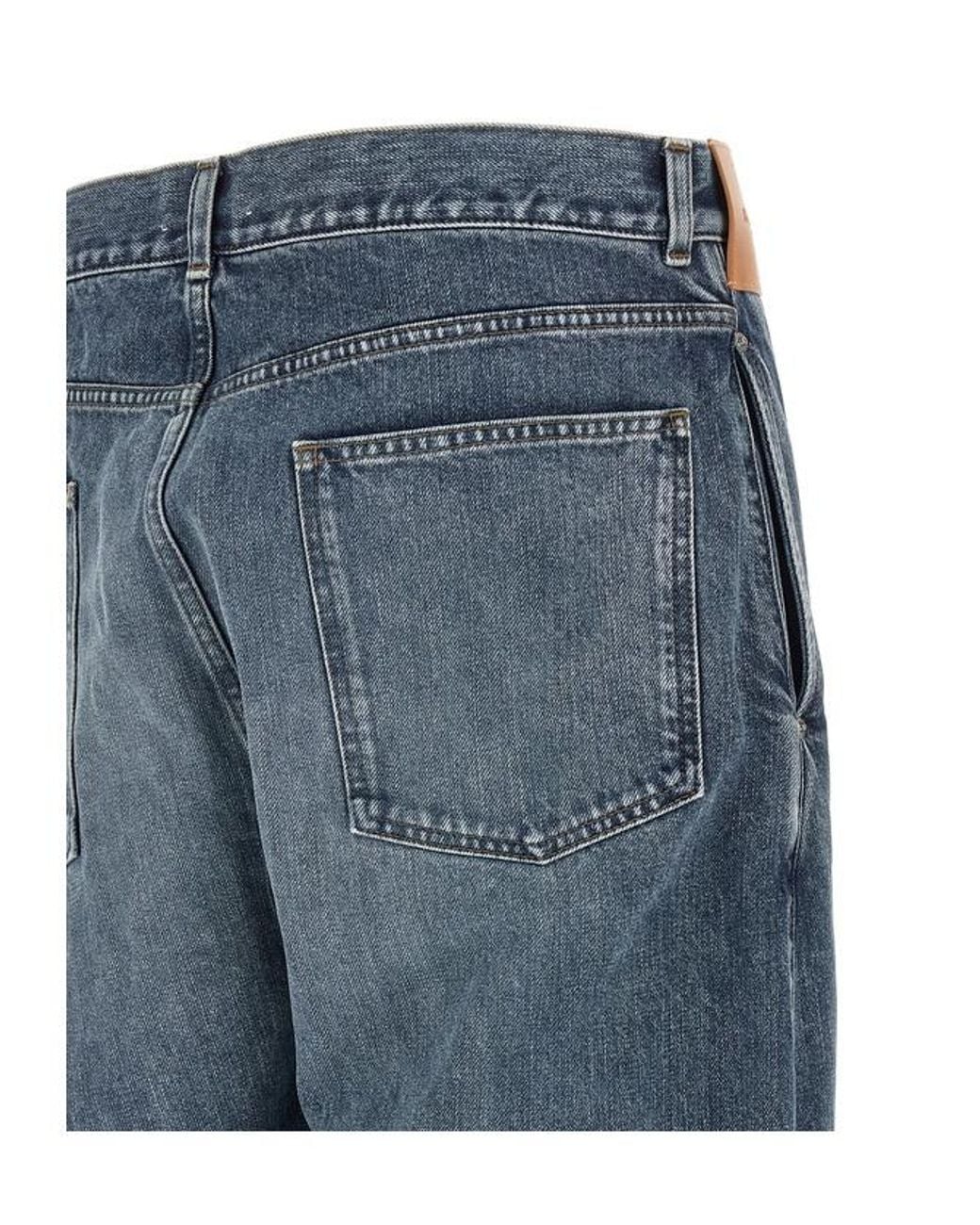 J.W. Anderson Blue Jw Anderson Twisted Workwear Jeans for men