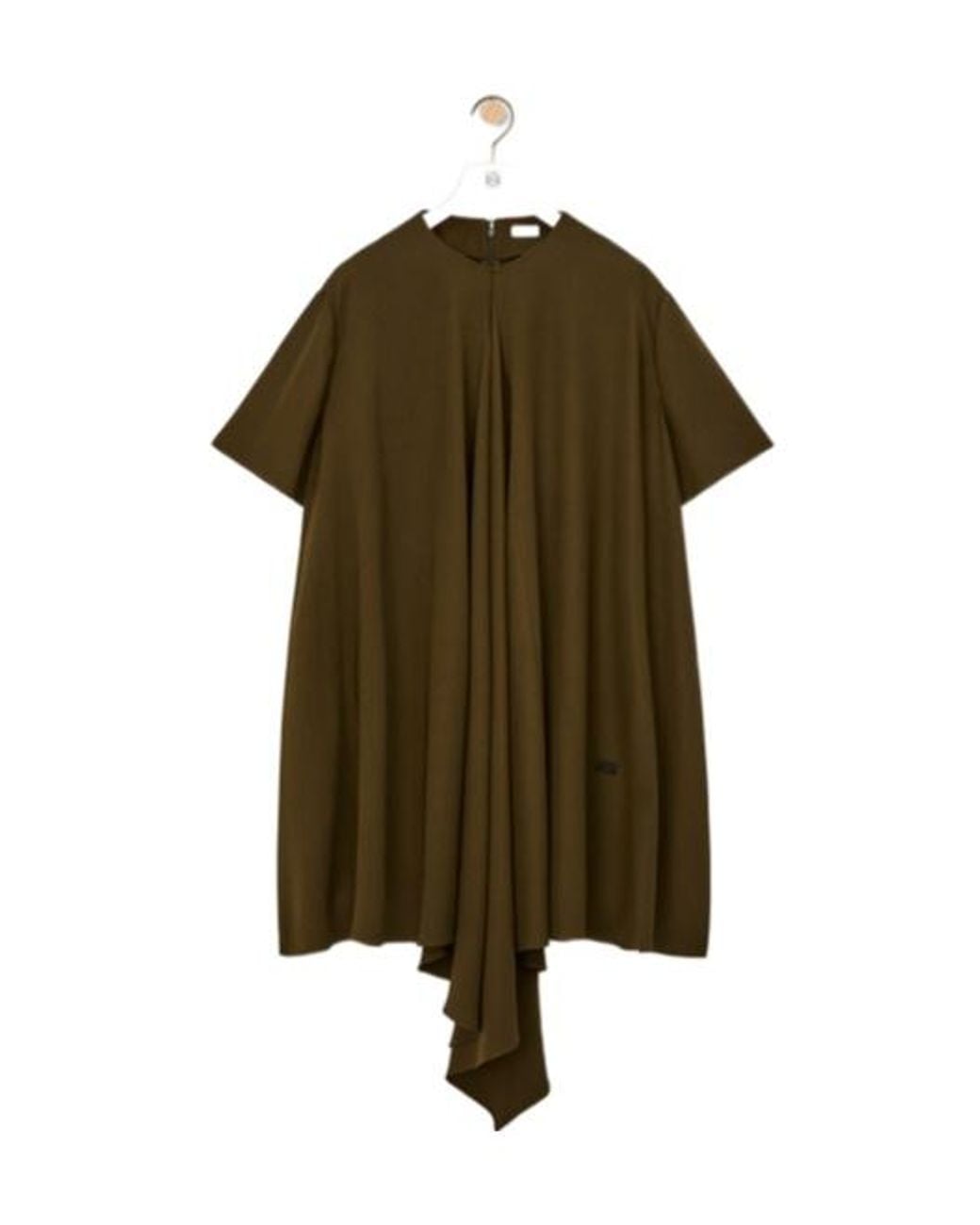 Loewe Green Short-Sleeved Dress