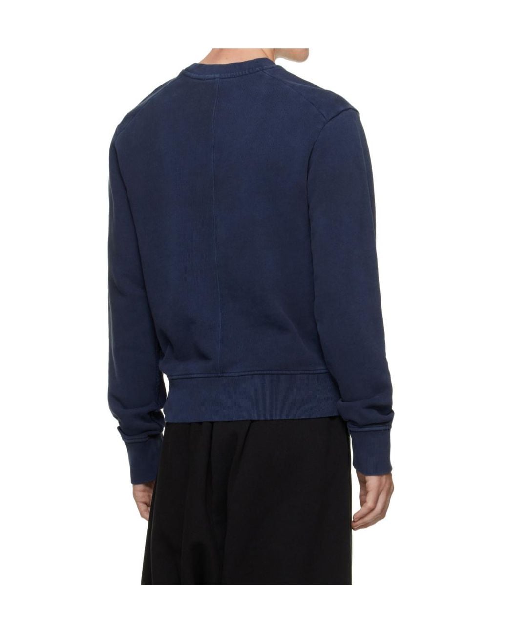 Entire studios Blue Crew Neck Sweatshirt for men