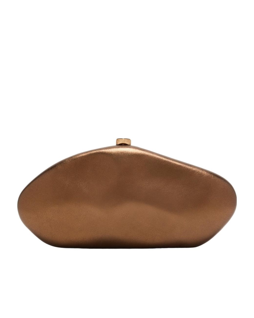 Cult Gaia Brown Caldera Clutch