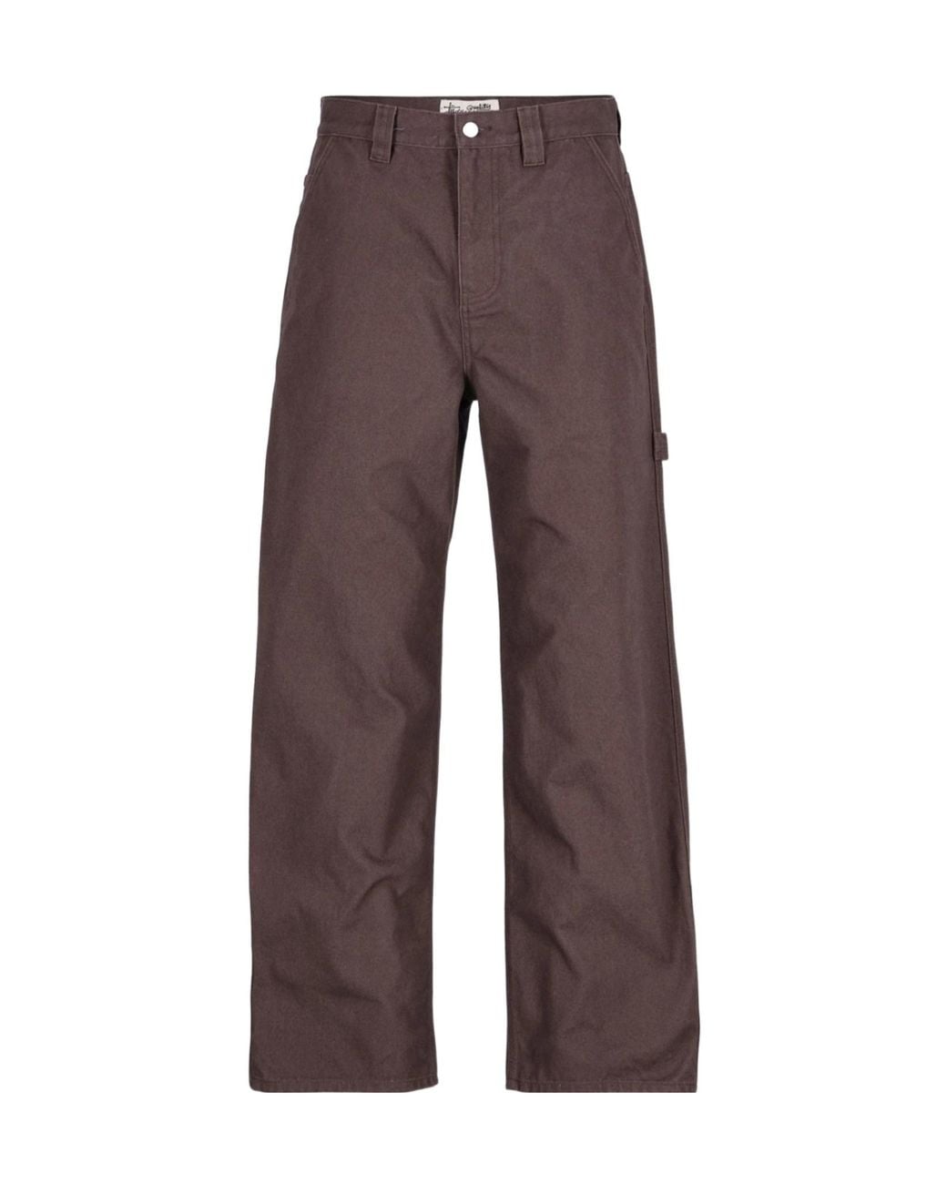 Stussy Brown Stüssy Workwear Utility Pants for men