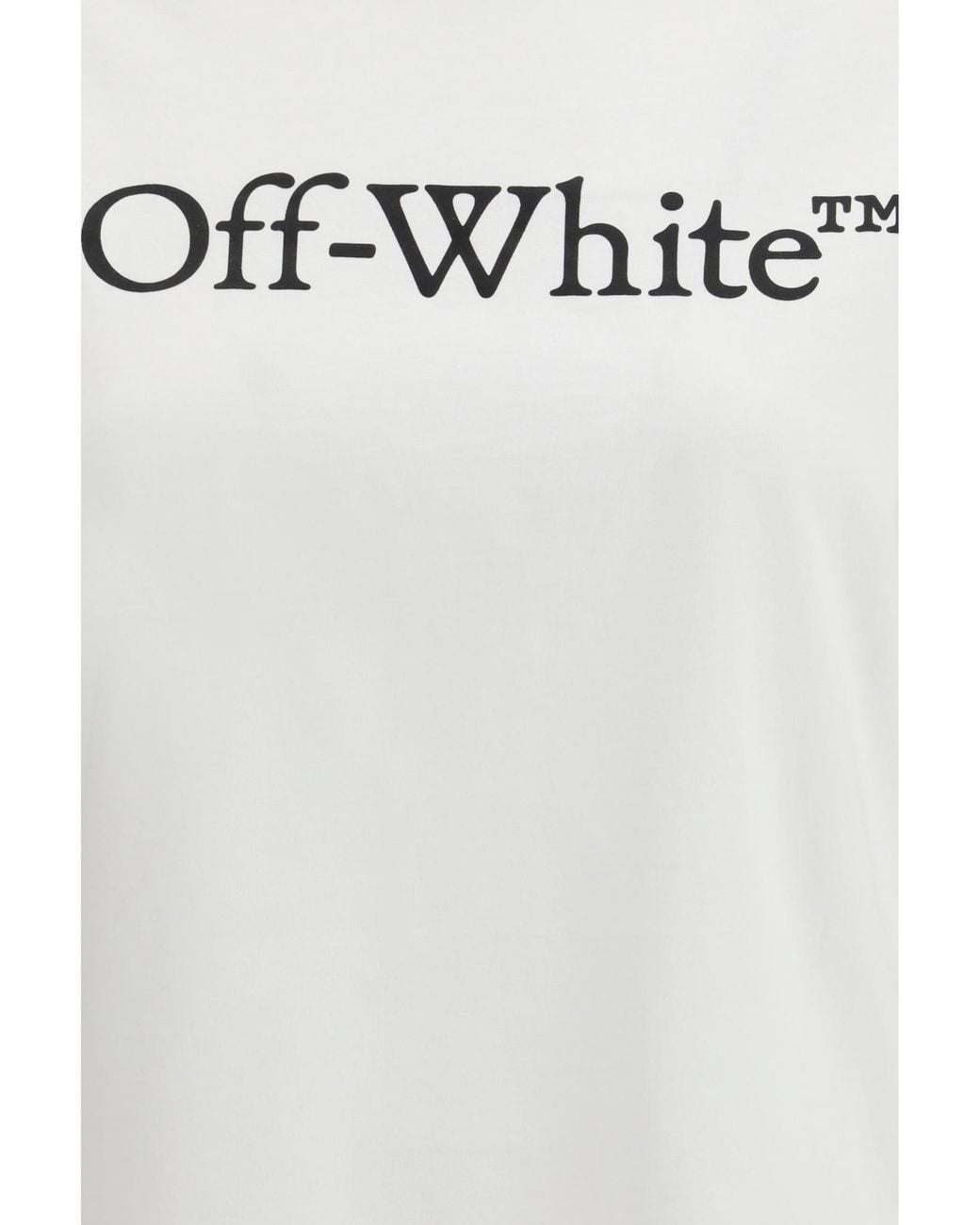 Off-White c/o Virgil Abloh White Big Logo Bookish T-Shirt