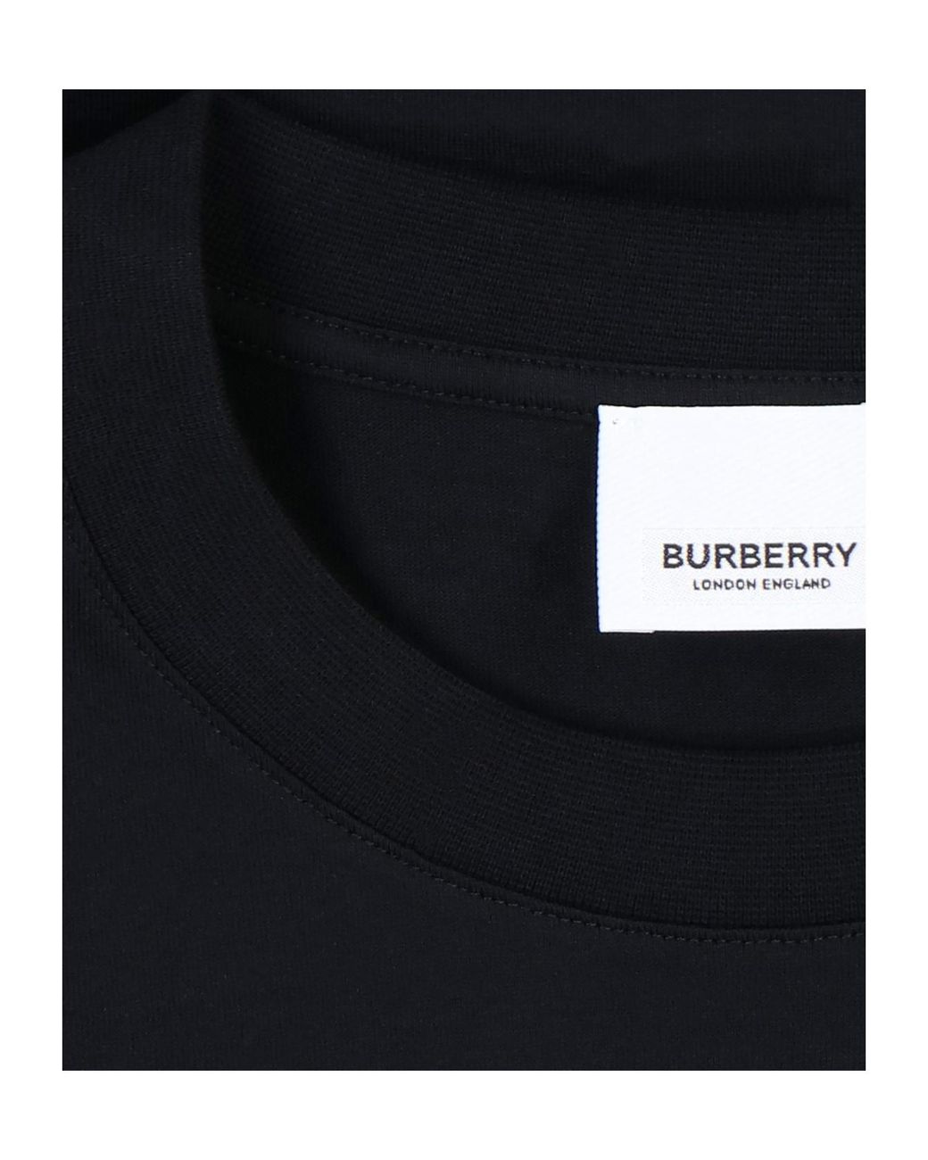 Burberry Black Net Sustain Checked Poplin-Trimmed Cotton-Jersey T-Shirt