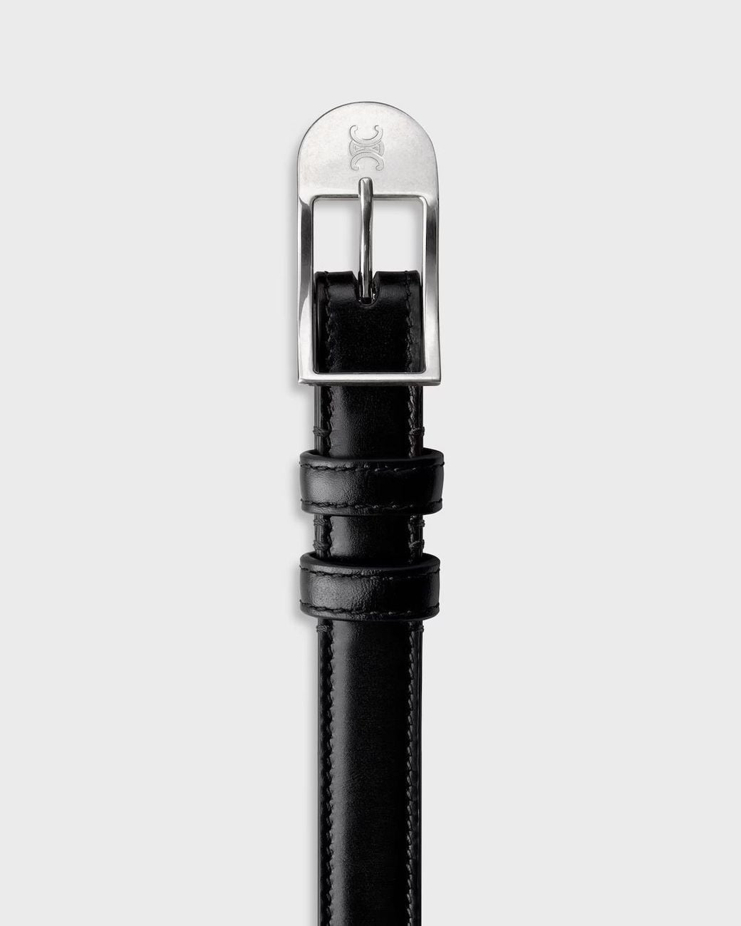 Céline White Bc-25 Belt 18 for men