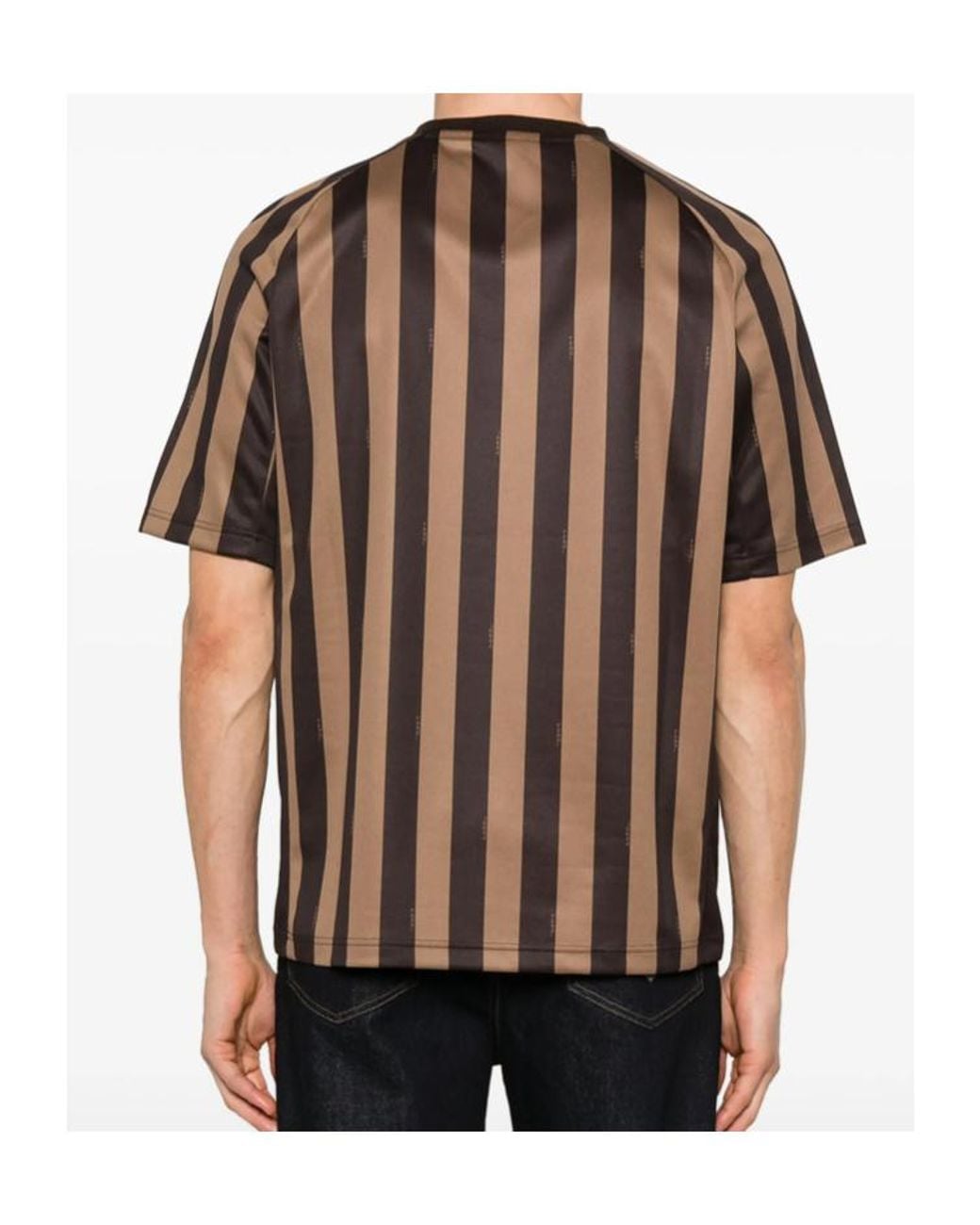 Fendi Brown T-Shirt And Polo Shirt for men
