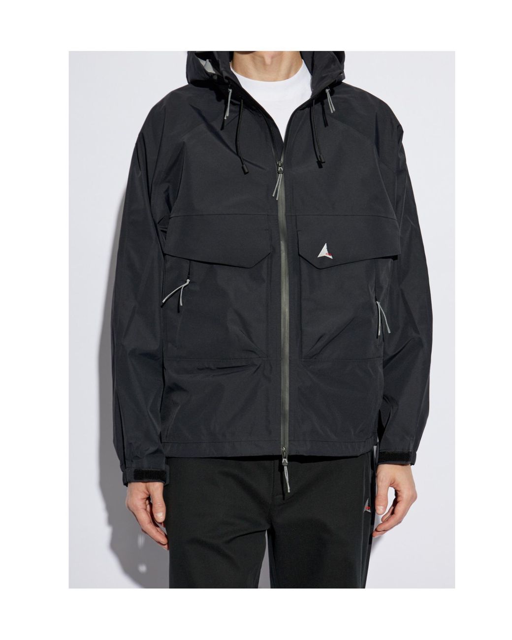 Roa Blue Creek Hooded Drawstring Jacket for men