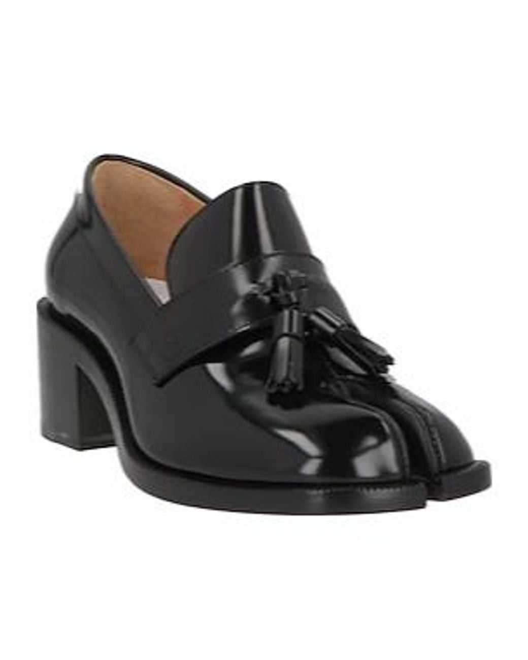 Maison Margiela Black Minimalist Loafers