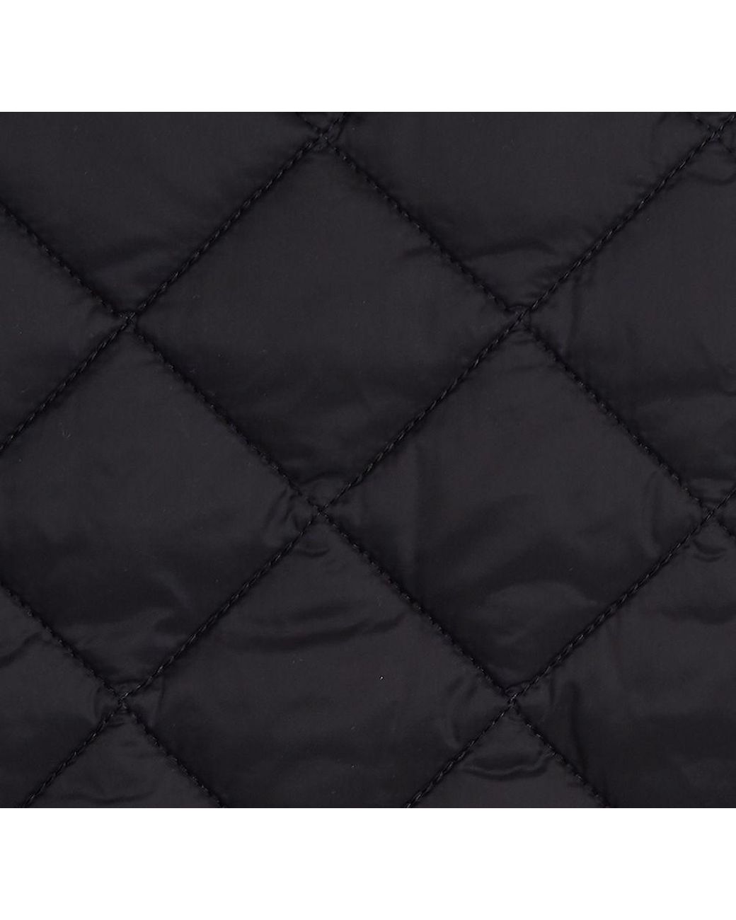 Barbour Black Deveron Quilted Buttoned Jacket