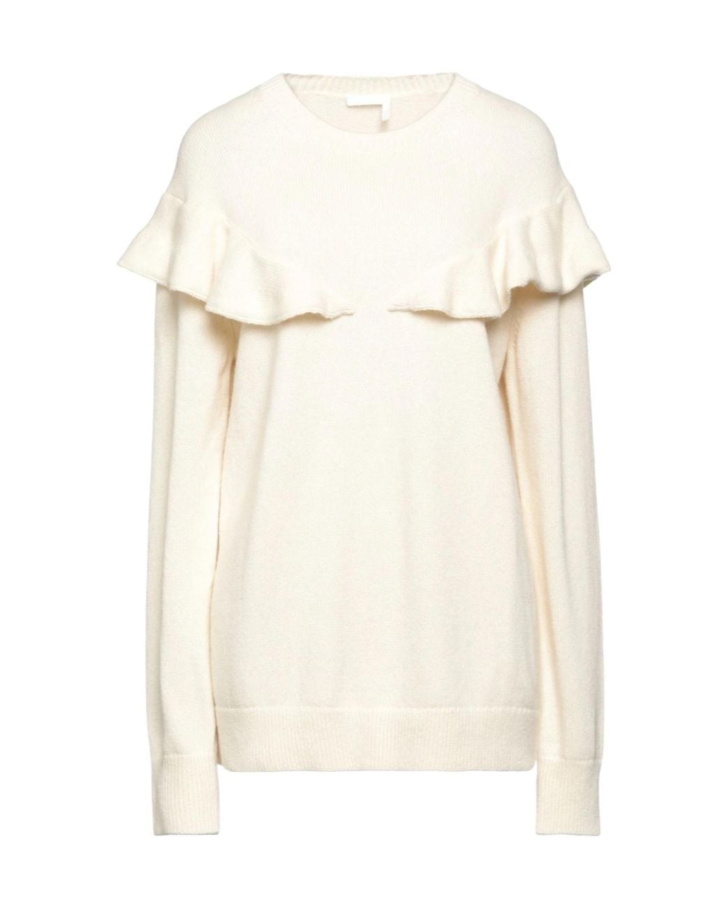Chloé Natural Casual Knit Top