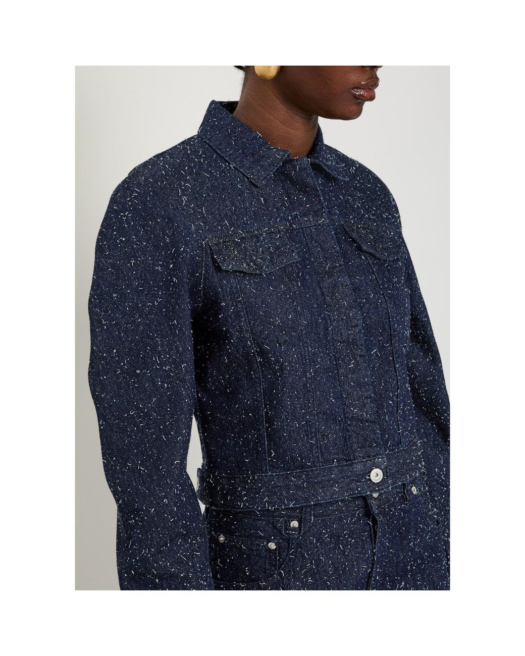 Jacquemus Blue Simple Denim Jacket