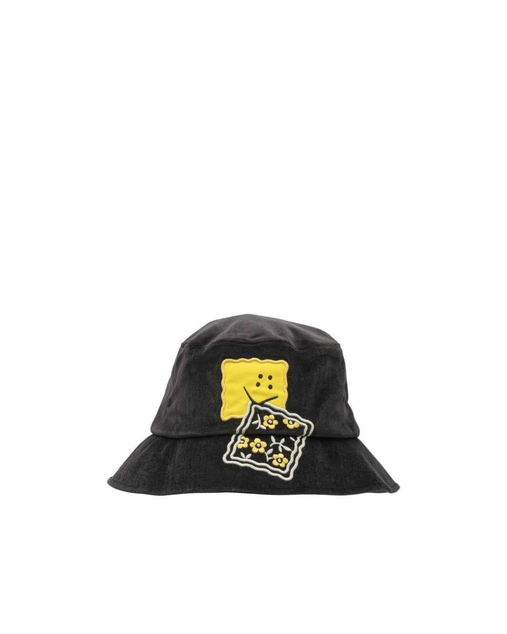 Kapital Black Peckish Rainbowy Bucket Hat for men