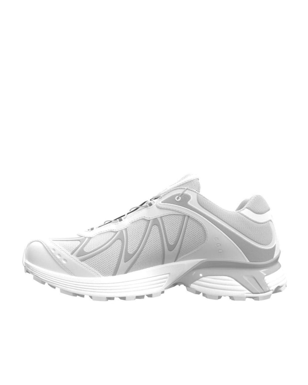 Salomon Lab Gray Vintage Hiking Shoes