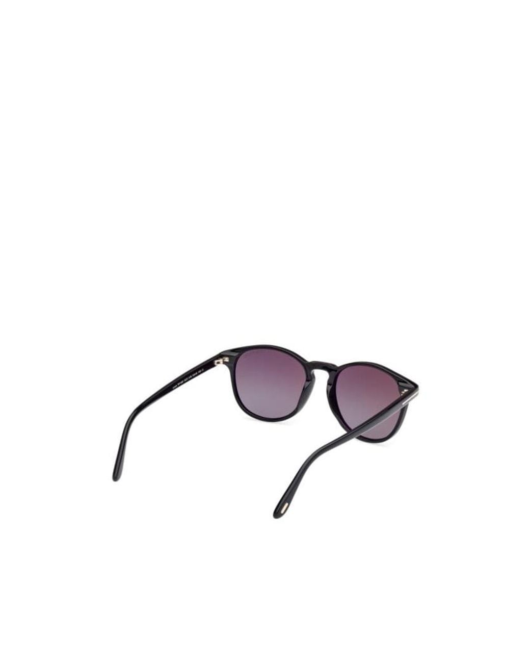 Tom Ford White Eyewear Lewis Round Frame Sunglasses for men