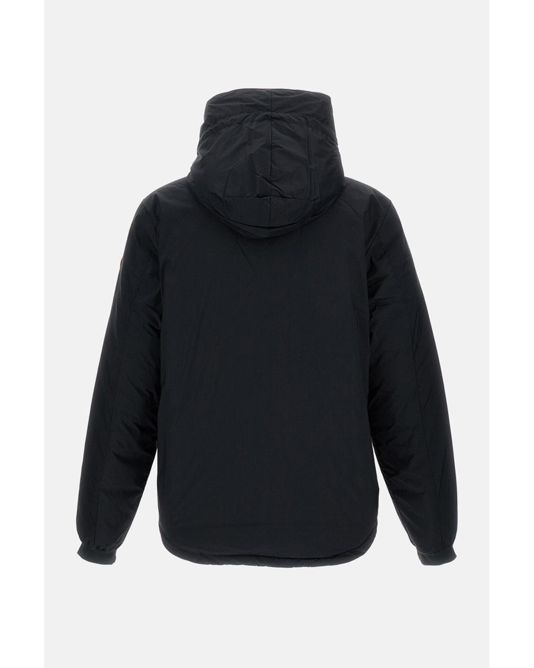 Canada Goose Black Lodge Hooded Down Jacket for men