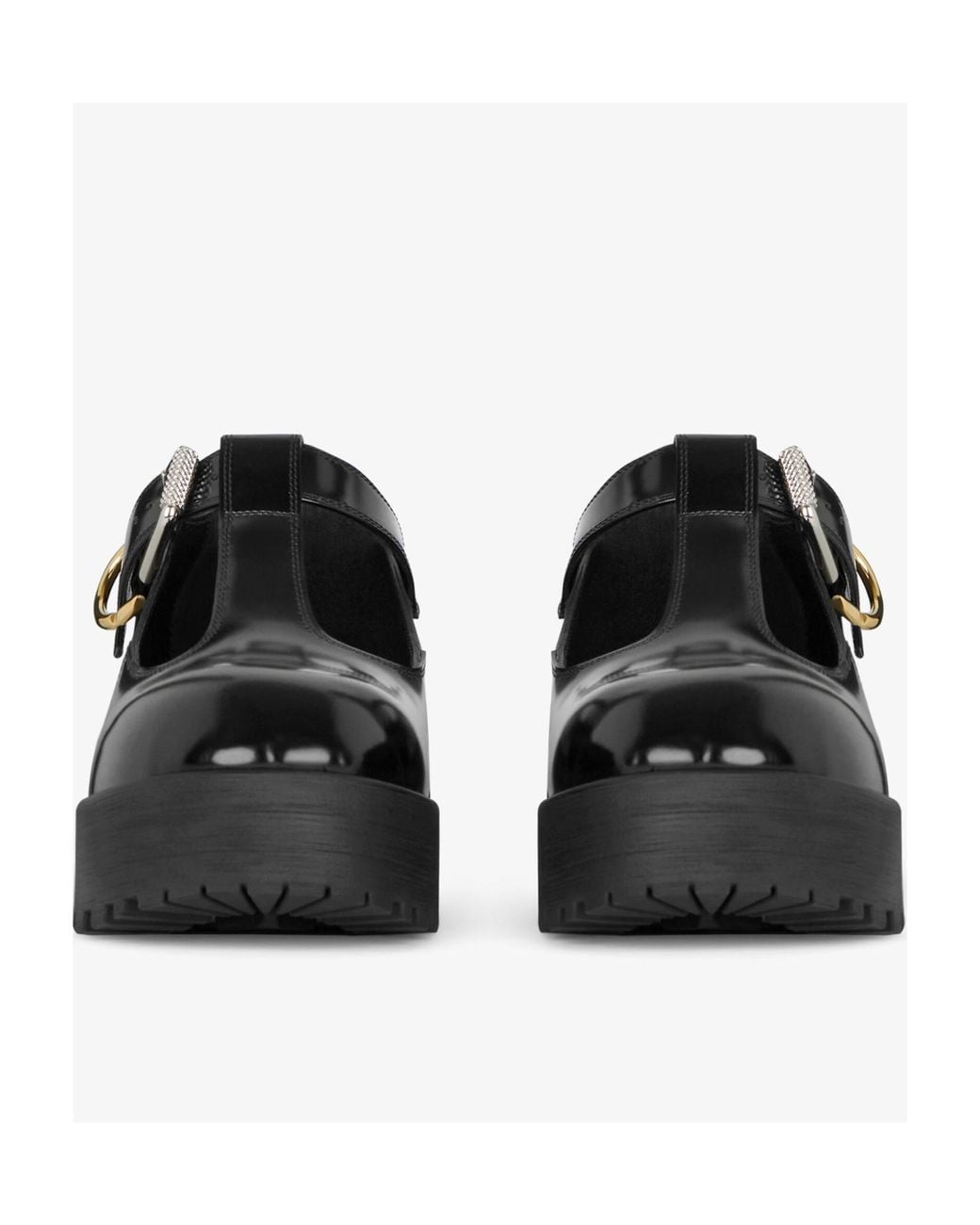 Givenchy Black Voyou Buckled Pumps