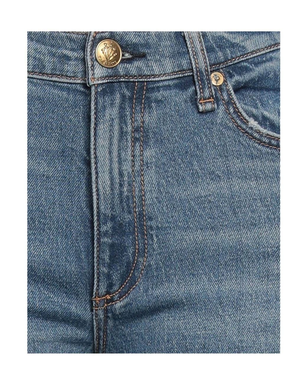 Rag & Bone Blue Denim Trousers