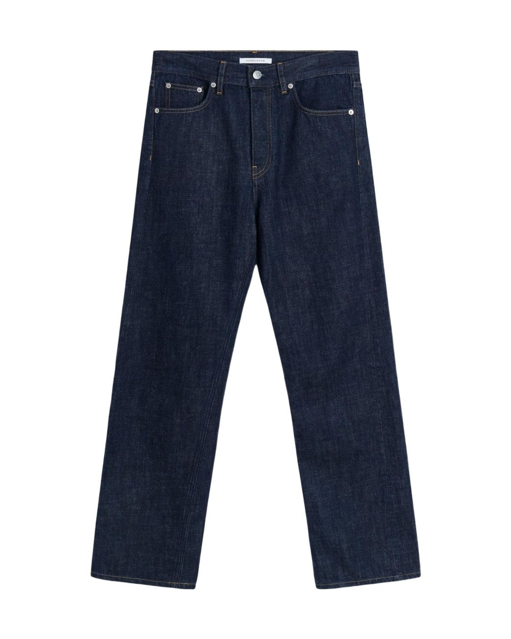 sunflower Blue Straight Leg Jeans for men