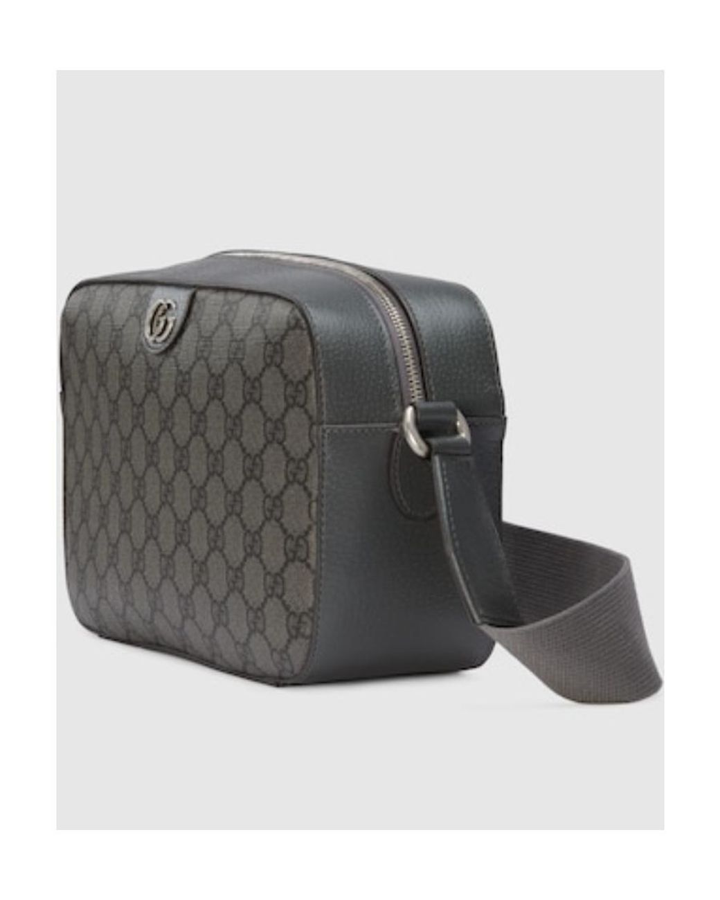 Gucci Gray Ophidia Small Crossbody Bag for men