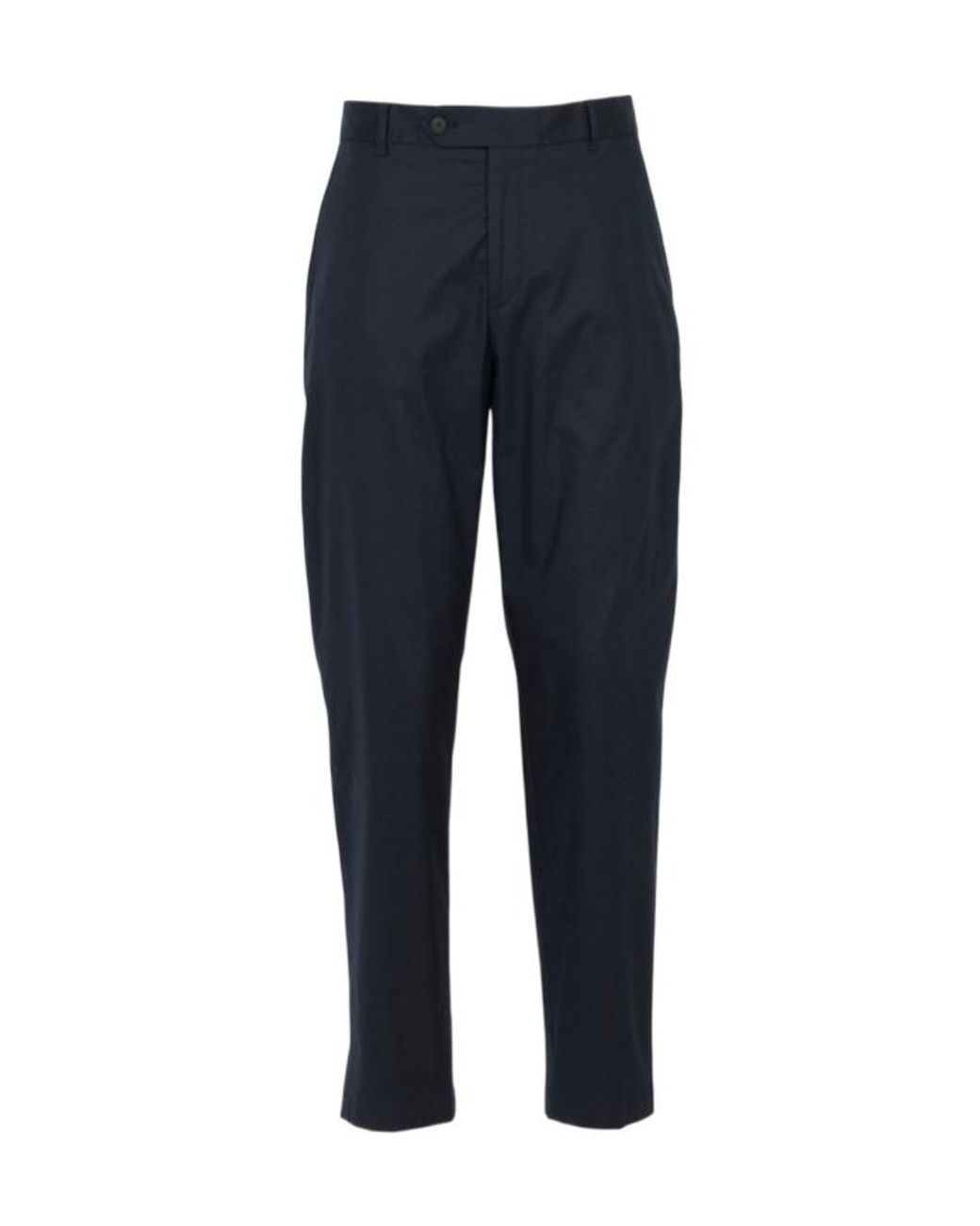 Boss Blue Casual Pants With Belt Loops for men