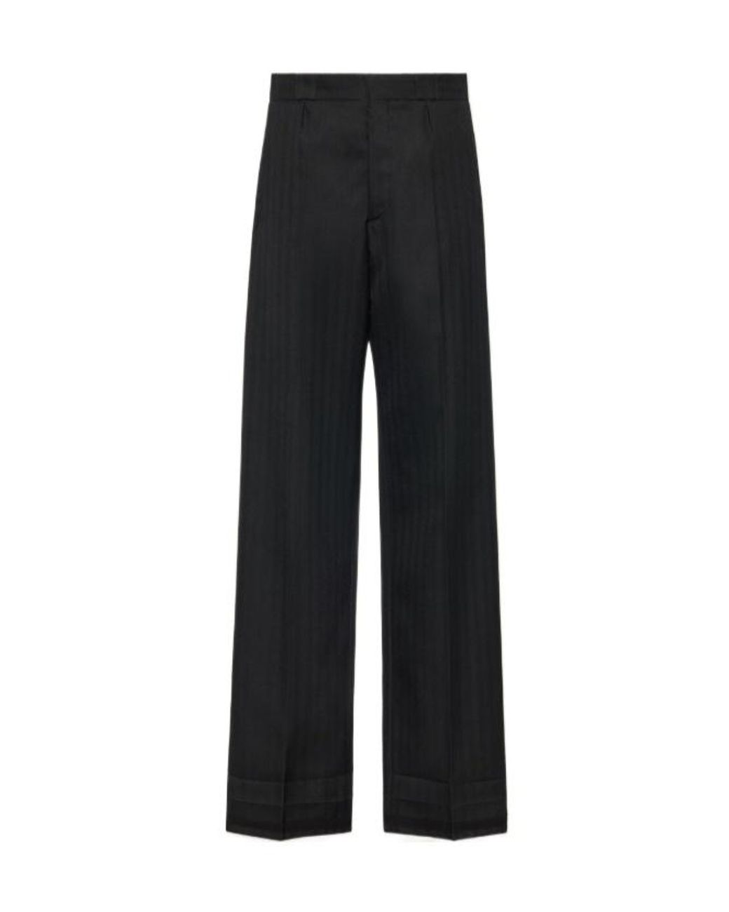 Maison Margiela Black Tailored Trousers