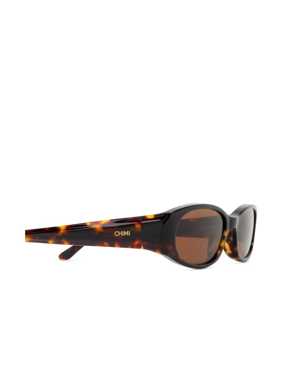 Chimi Multicolor Note Oval Frame Sunglasses
