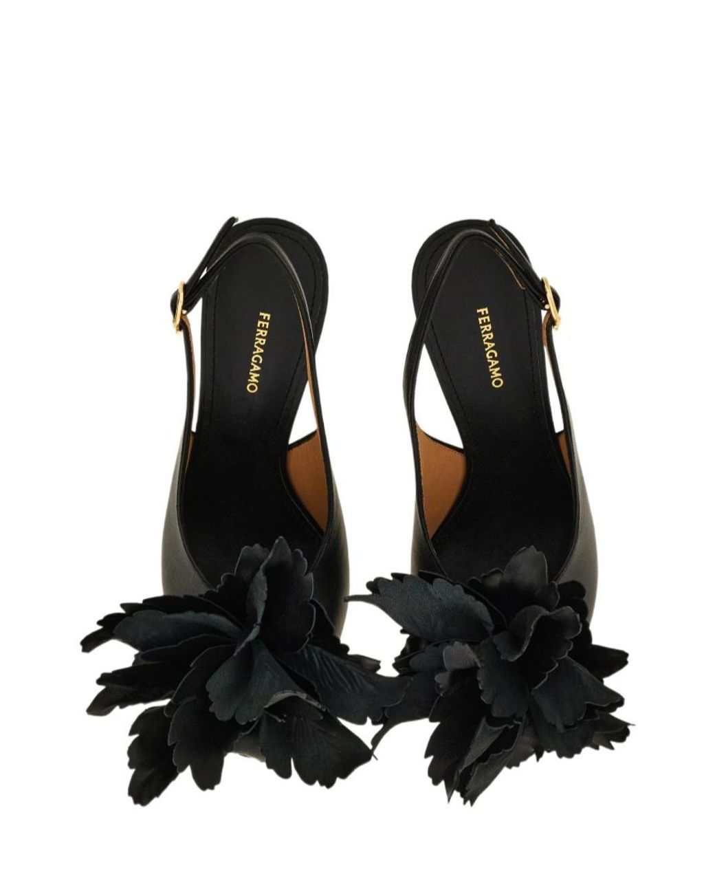 Ferragamo Black Sandals
