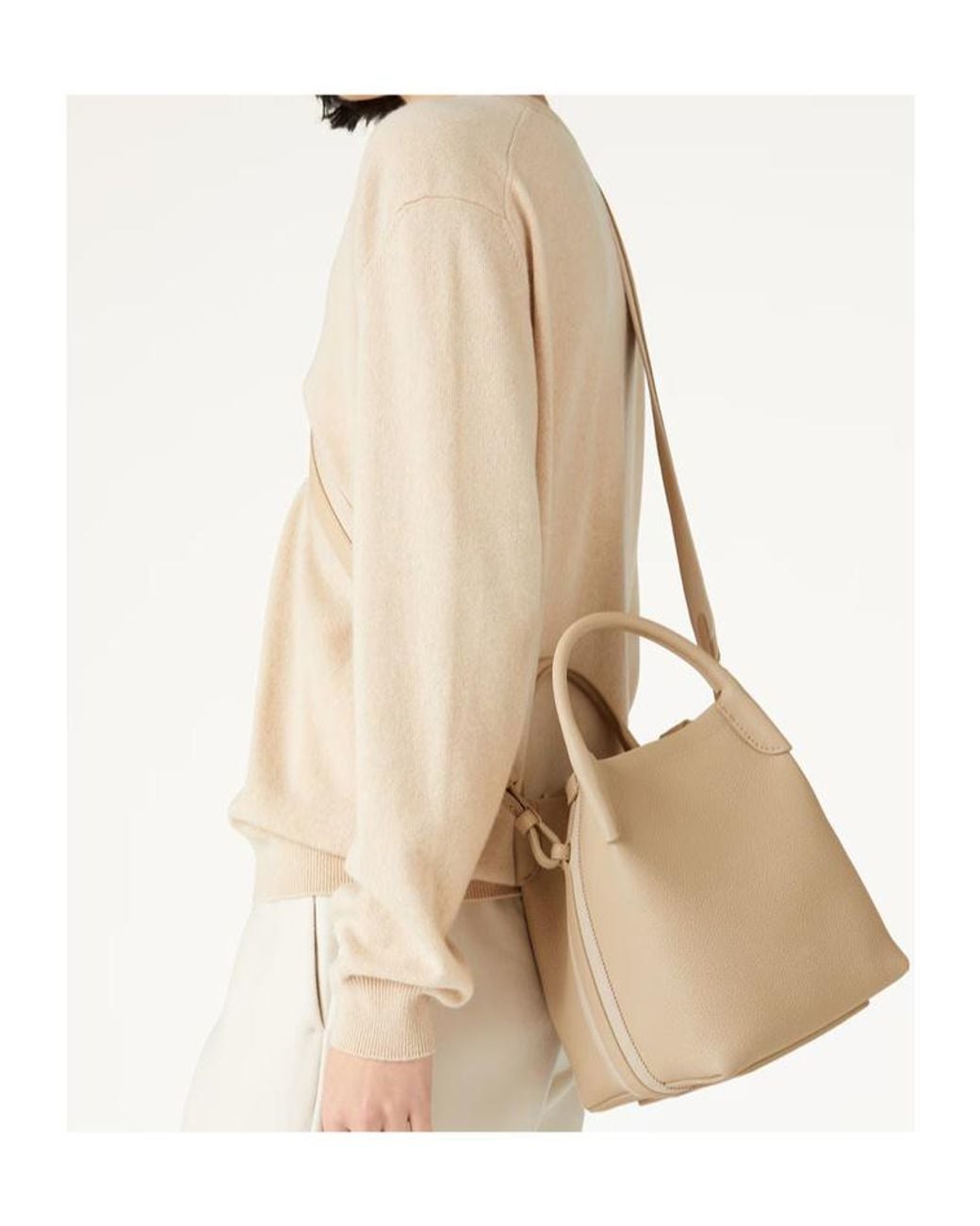 Loro Piana Natural Bale Small Tote Bag
