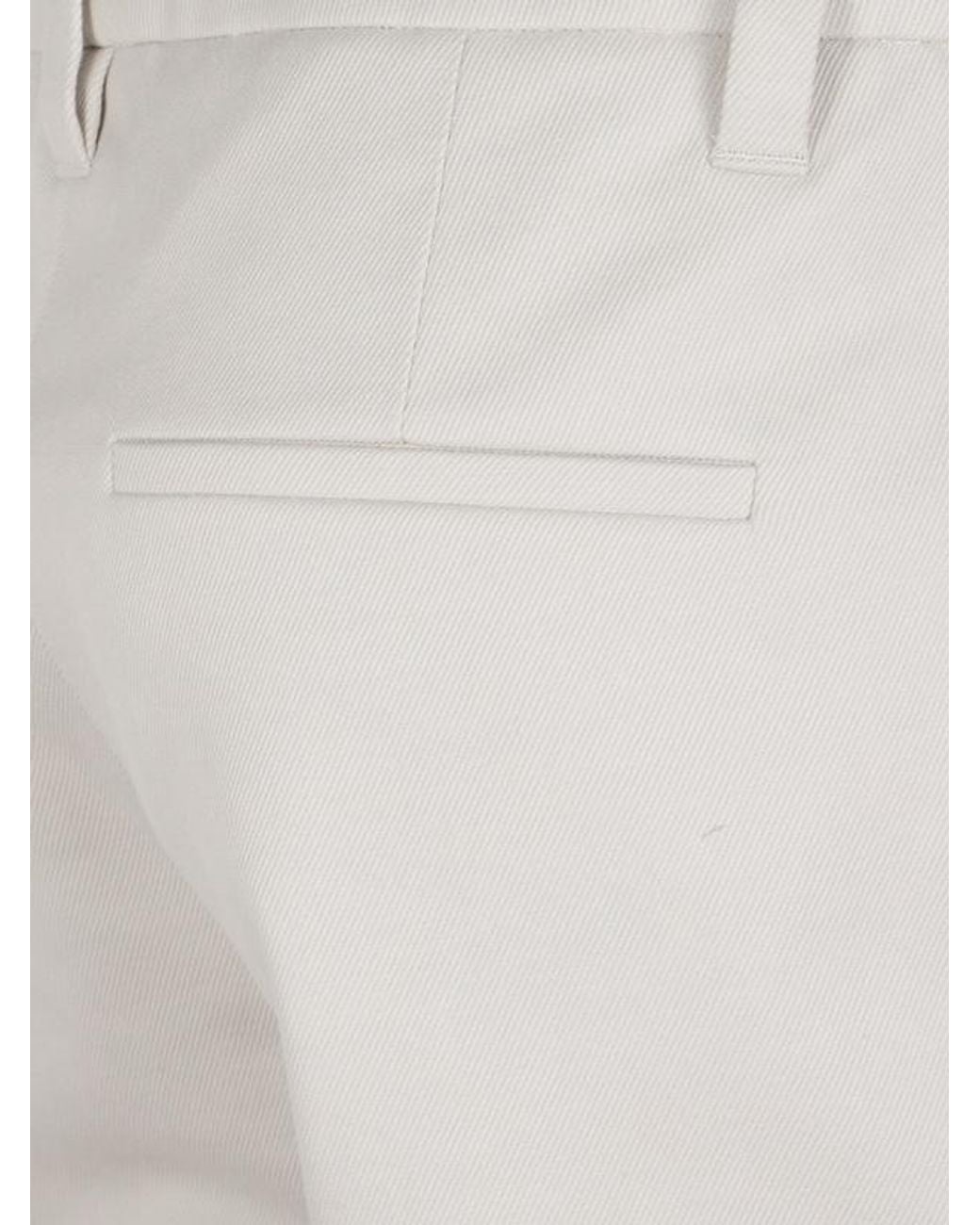 Brunello Cucinelli Gray Tapered Tailored Pants