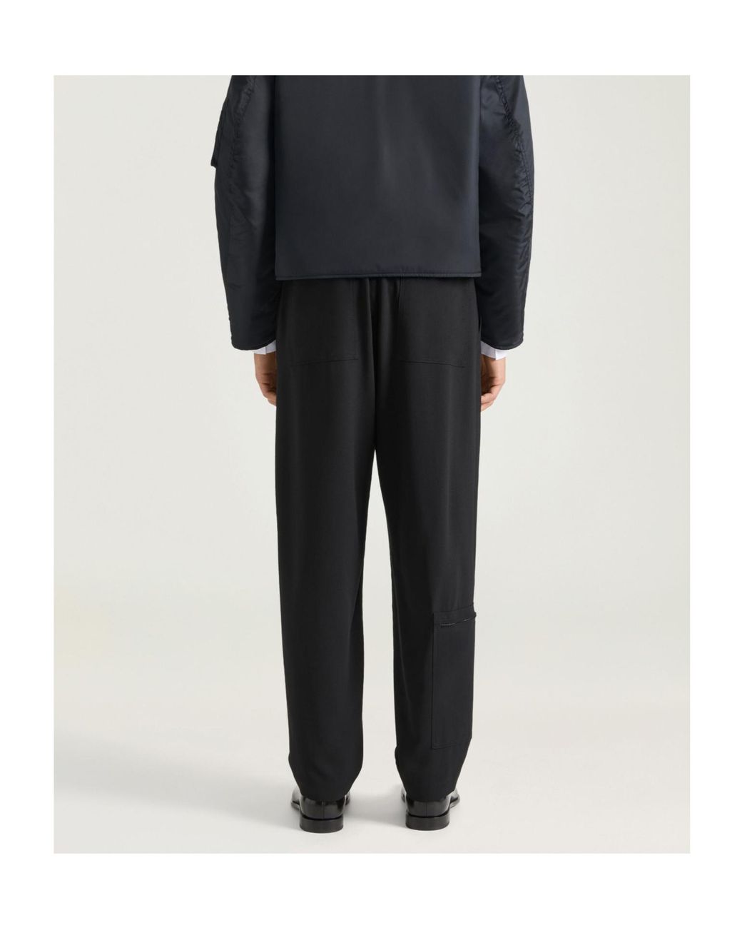 Givenchy Black Zip Detailed Pants for men