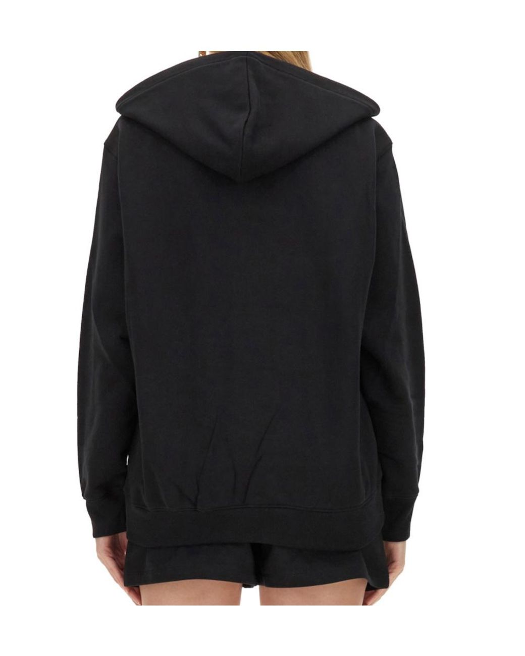 Moschino Black Printed Sweatshirt