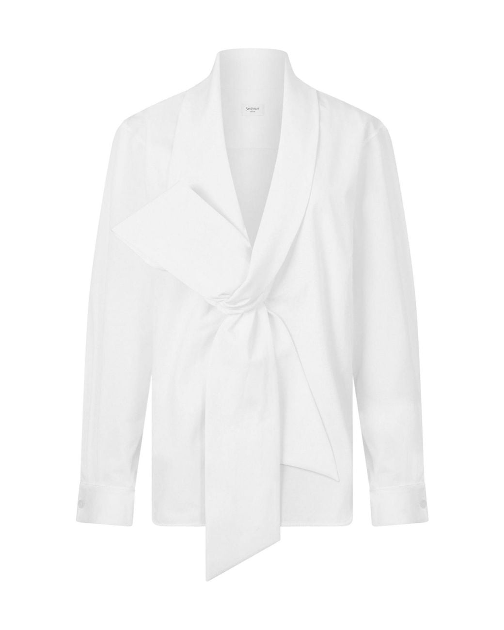 Saint Laurent White Long Sleeve Shirt