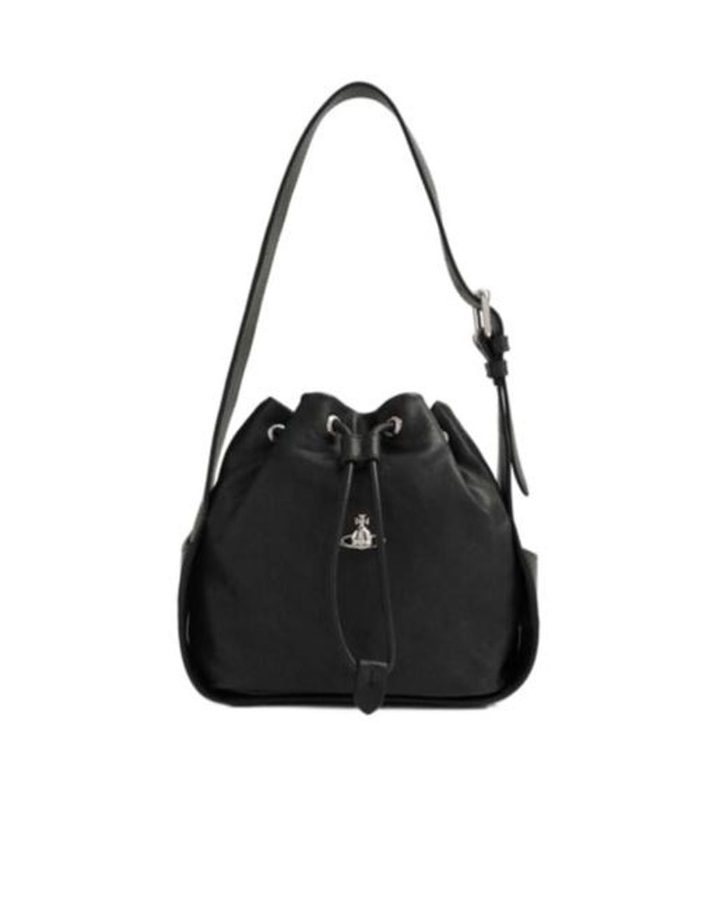 Vivienne Westwood Black Stacey Bucket Bag