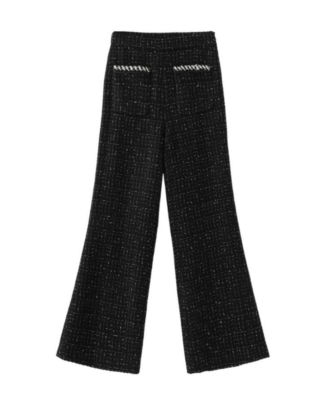 Marissa Chiara Black Pocket Casual Pants