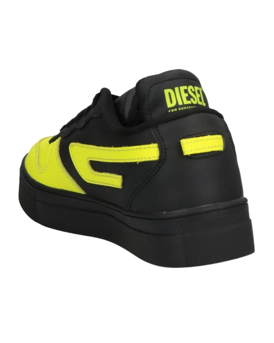 DIESEL Yellow Low-Top Casual Shoes for men